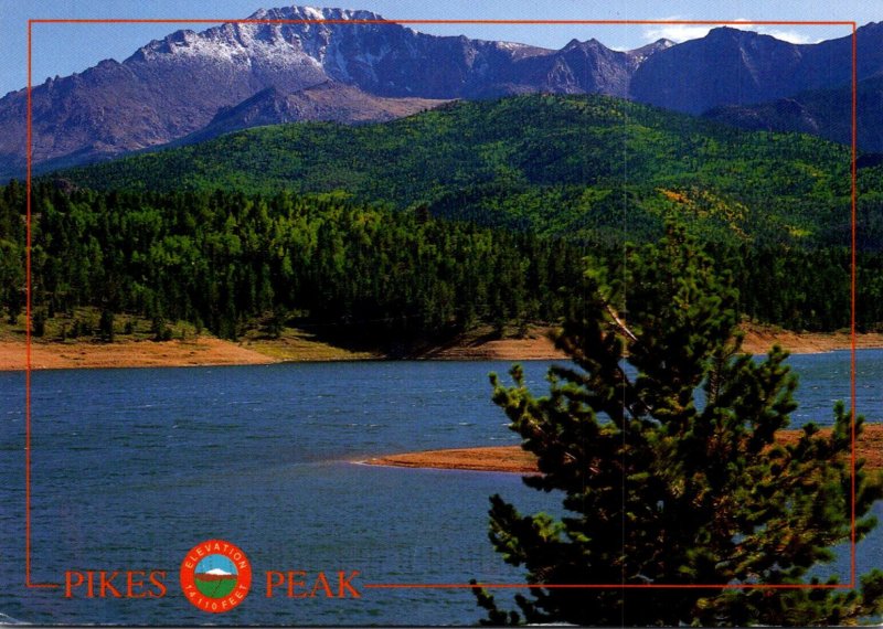 Colorado Pikes Peak With Crystal Reservoir 1997