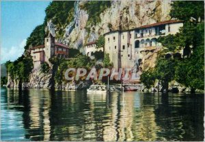 Postcard Modern Lake Maggiore St. Catherine of Sasso