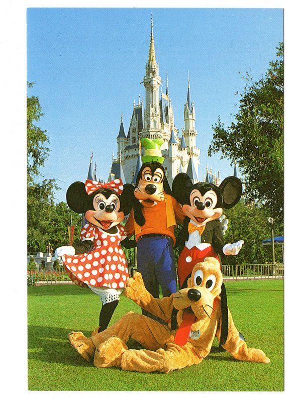 Hosts of the Kingdom, Cinderella Castle, Mickey, Minnie Mouse, Walt Disney World