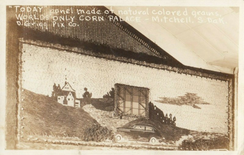 RP: MITCHELL, South Dakota, 1941 ; Panel, Rural Scene