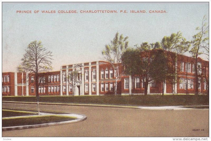 Prince of Wales College, Charlottetown, Prince Edward Island, Canada, 1920-30s