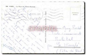 Modern Postcard Paris Place de l Etoile ILLUMINATED