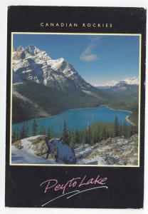 Peyto Lake Canadian Rockies Alberta Banff 1997 Postcard 4X6