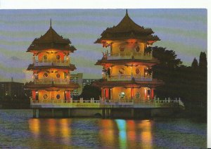 Singapore Postcard - Yu Hwa Yuan Chinese Garden - Jurong Town - Ref 8276A