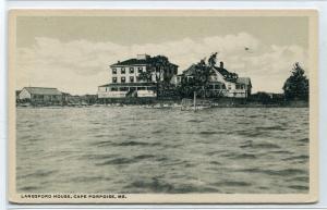 Langsford House Camp Porpoise Maine postcard