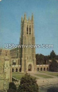 Duke University Chapel in Durham, North Carolina