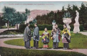 California San Francisco Chinese Women At Sutro Heights 1910