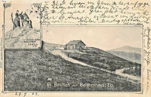 BELCHEN GERMANY~mit BELCHENHAUS ELS~1904 GEBRUDER METZ POSTCARD