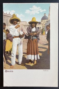 Mint Mexico Color Picture Postcard Chicken Sellers