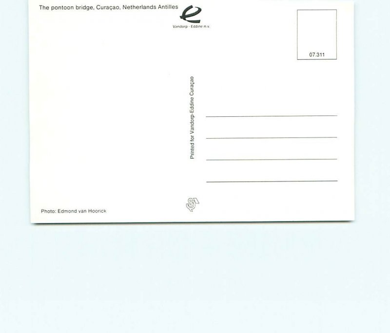 Pontoon Floating Bridge Curacao Netherlands