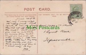 Genealogy Postcard - Withens?, 1 Regent Place, Ilfracombe, Devon GL1427