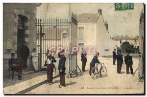 Old Postcard Army Barracks