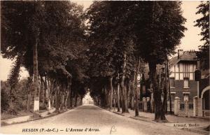 CPA HESDIN L'Avenue d Arras (405912)