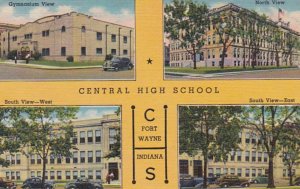 Indiana Fort Wayne Central High School Curteich