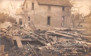 Ruins of the McCoome Home in Battle Creek, Michigan