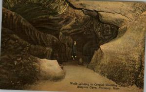 Harmony MN Cave Interior Postcard