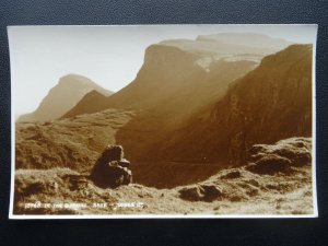 Scotland ISLE OF SKYE In The Quiraing c1930's RP Postcard by Judges 18768