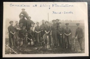 Mint Canada Real Picture Postcard RPPC Sling Plantation