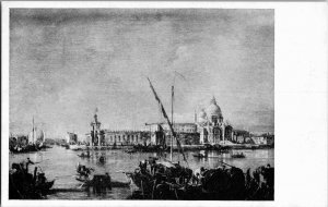 Guardi, Entrance to the Grand Canal Nelson Gallery Kansas City MO Postcard D18