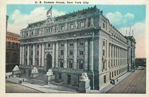 United States New York City Custom House postcard 