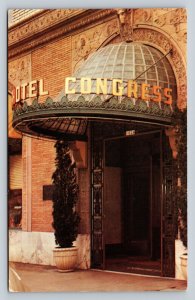 Hotel Congress in PORTLAND Oregon Doorway to Comfort Vintage Postcard 0627