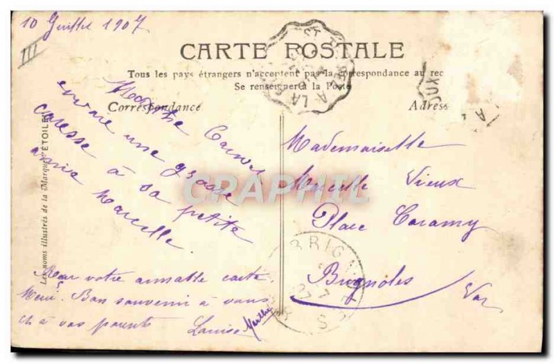 Old Postcard Fancy Marcelle Surname