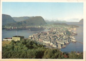 POSTCARD. NORWAY. Ålesund. Utsikt fra Aksla.