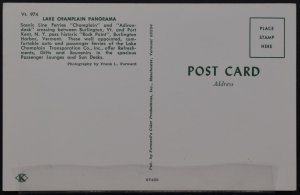 Lake Champlain Panorama - Scenic Line Ferries