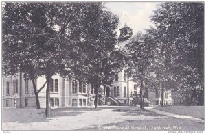 Exterior, State Normal School,Oshkosh,Wisconsin,PU-1907