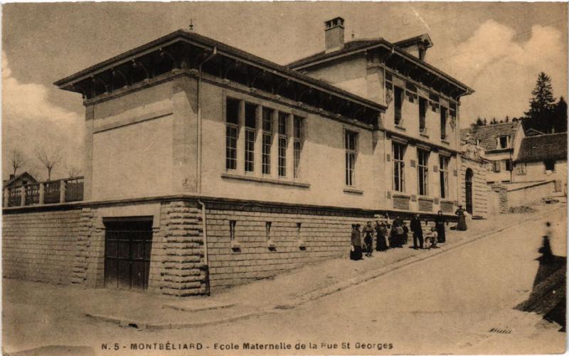 CPA MONTBÉLIARD - École Maternelle de la Rue St-Georges (486599)