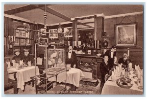 Chop Room Ye Olde Cheshire Cheese Interior Restaurant London UK Postcard