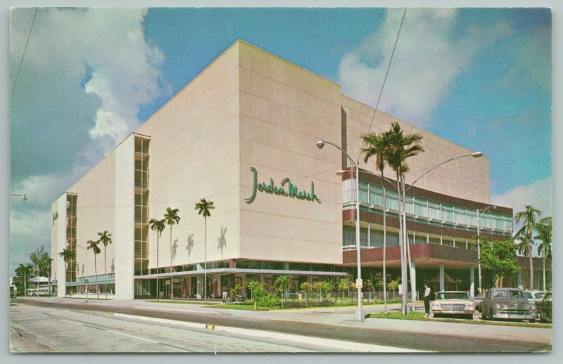 Florida~Jordan Marsh Department Store At Venetian Causeway~Vintage Postcard