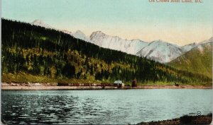 On Crows Nest Lake BC Canada Unused Valentine & Sons Postcard H19