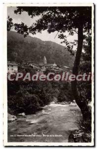 Old Postcard Switzerland Nicole St Martin Vesubie Banks of the Vesubie