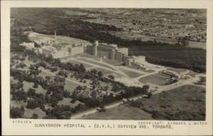 Toronto - Sunnybrook Hospital Bayview Ave Real Photo Postcard