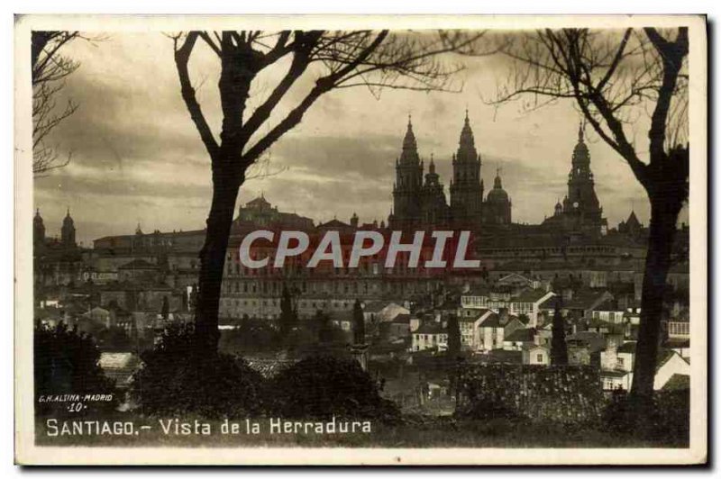 Old Postcard Santiago Vista Herradura