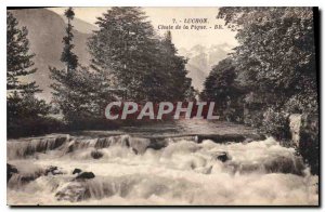 Old Postcard Luchon drop Pike