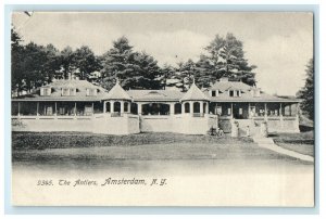 1905 The Antlers, Amsterdam, New York NY Antique Posted Postcard