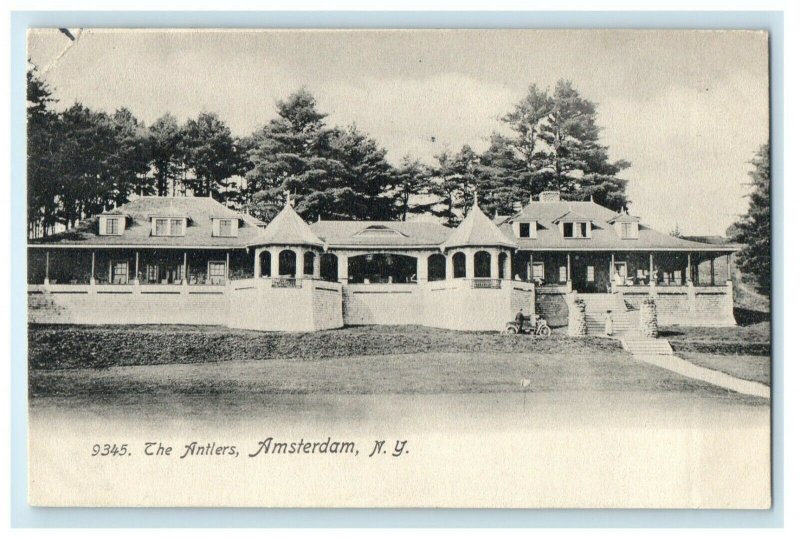 1905 The Antlers, Amsterdam, New York NY Antique Posted Postcard