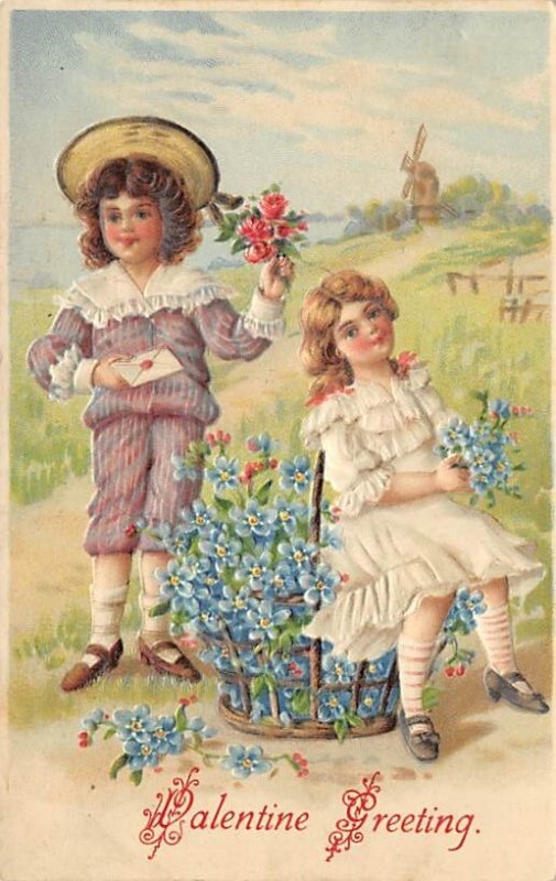 St. Valentines Day Postal Used Unknown 