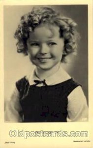 Actress Shirley Temple Unused 