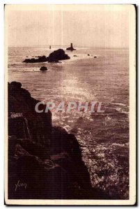 Old Postcard The Pointe du Raz (Finistere La Vieille