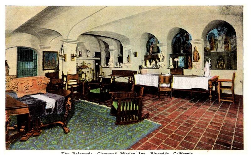 California  Riverside , Glenwood Mission Inn ,  The refectorio