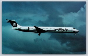 Aviation~Alaska Airlines~Anchorage~McDonnell Douglas MD-73 In Flight~1950s PC