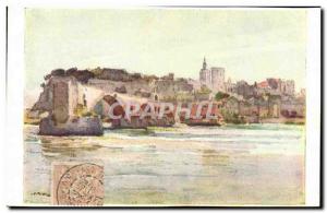 Postcard Old Bridge & # 39Avignon