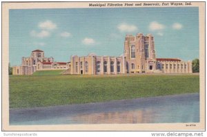 Indiana Fort Wayne Municipal Filtration Plant and Reservoir Curteich