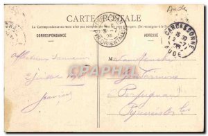 Old Postcard Cite Carcassonne entire door & # 39aude