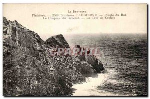 Old Postcard Brittany Surroundings d & # 39Audierne Raz The General Hat La Te...