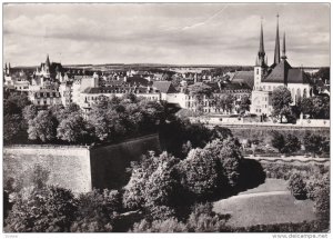 RP; Luxembourg, Panorama avec Cathedrale, 20-30s