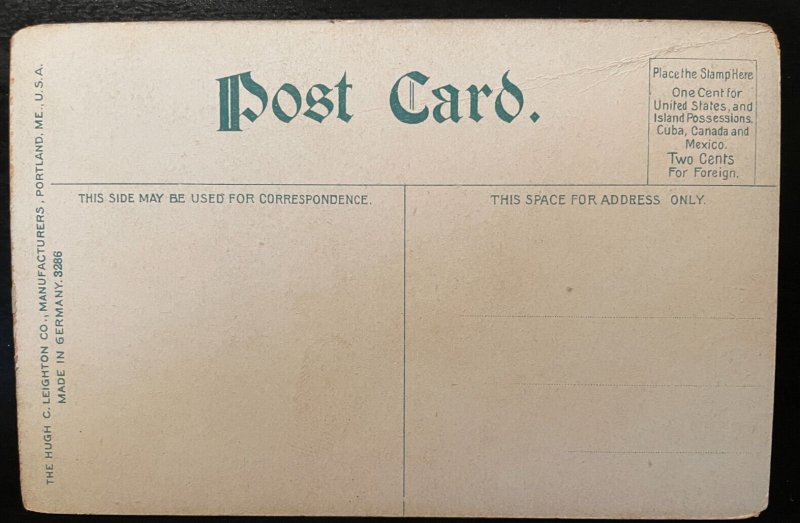 Vintage Postcard 1907-1915 General Hospital, Portland, Maine (ME)